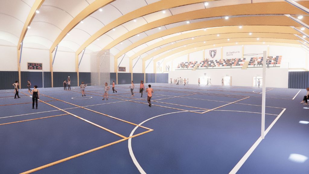 St Swithun’s School to undertake major indoor sports development